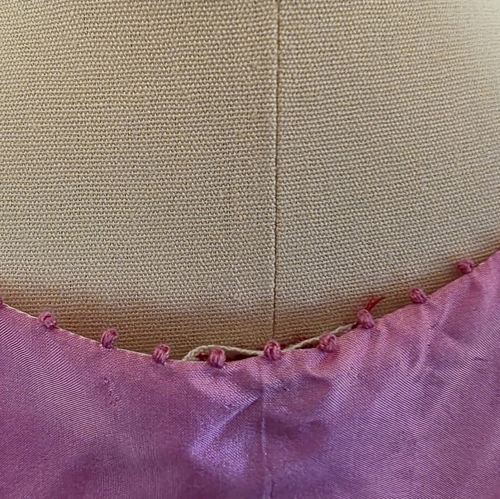 NWT Hot Pink Silk Dress - Picture 6 of 15